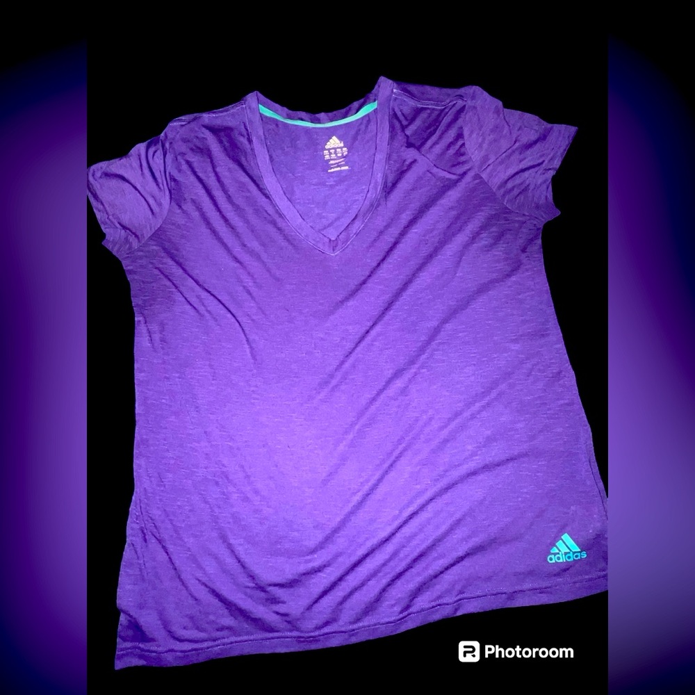 Women’s Adidas active tee XL  purple